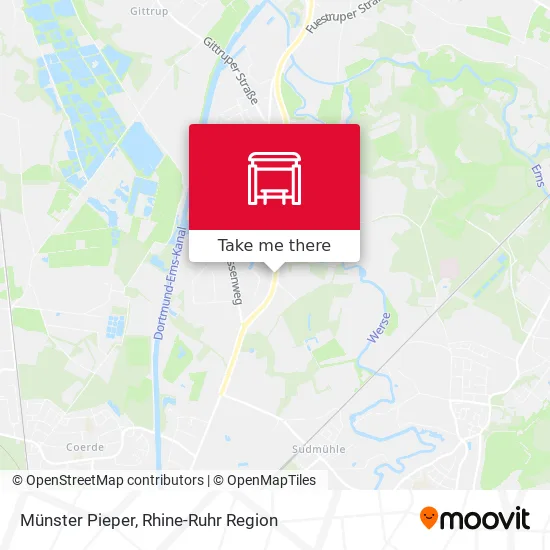 Карта Münster Pieper