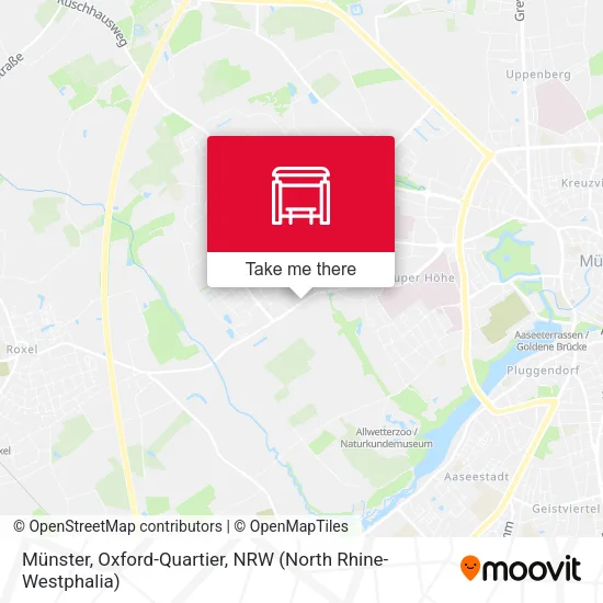 Карта Münster, Oxford-Quartier
