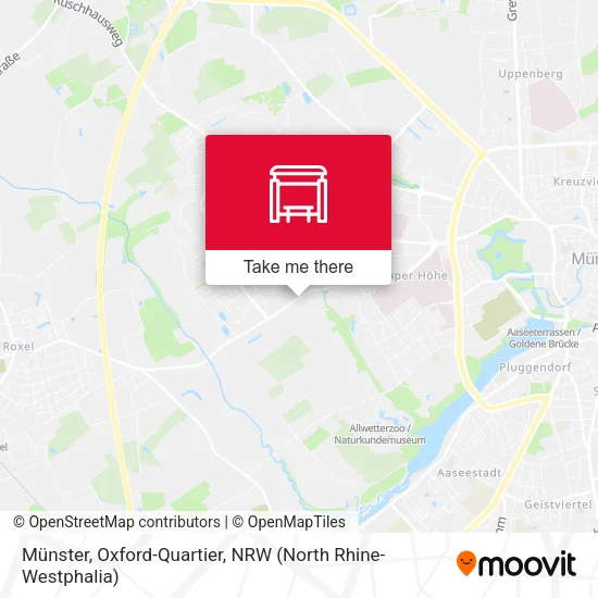 Карта Münster, Oxford-Quartier