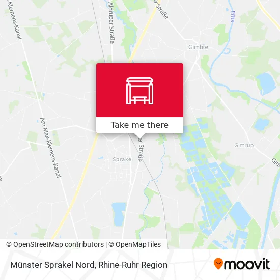 Карта Münster Sprakel Nord