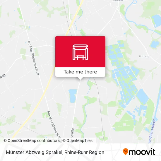 Карта Münster Abzweig Sprakel