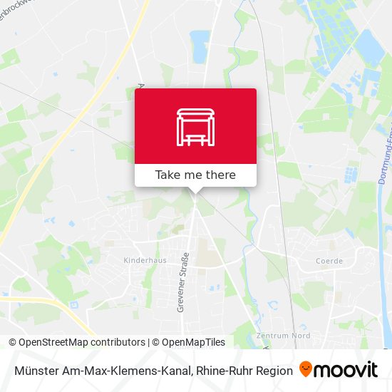 Münster Am-Max-Klemens-Kanal map