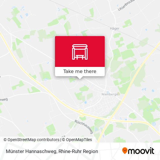 Münster Hannaschweg map