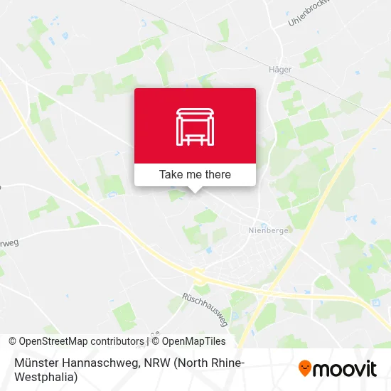 Münster Hannaschweg map