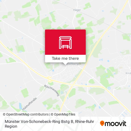 Münster Von-Schonebeck-Ring Bstg B map