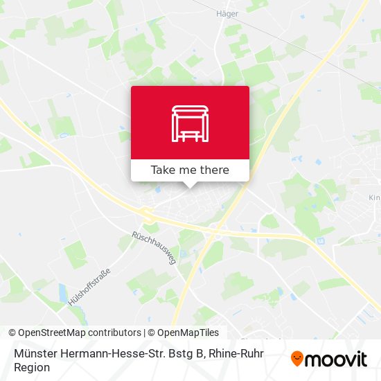 Münster Hermann-Hesse-Str. Bstg B map