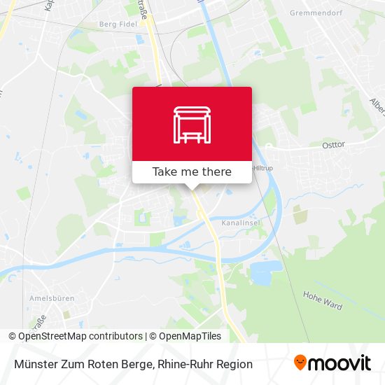 Карта Münster Zum Roten Berge