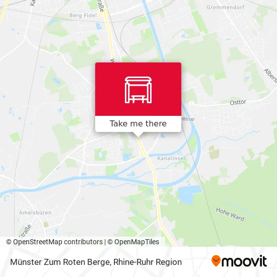 Карта Münster Zum Roten Berge