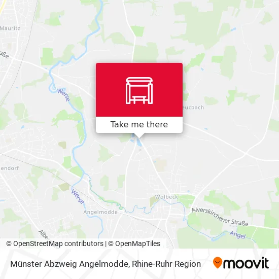 Карта Münster Abzweig Angelmodde