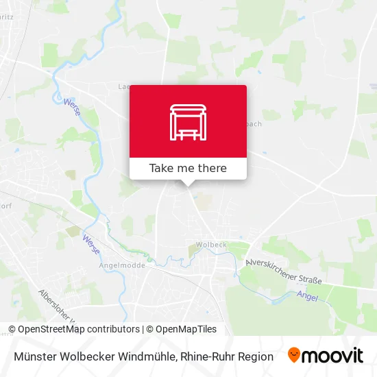 Карта Münster Wolbecker Windmühle