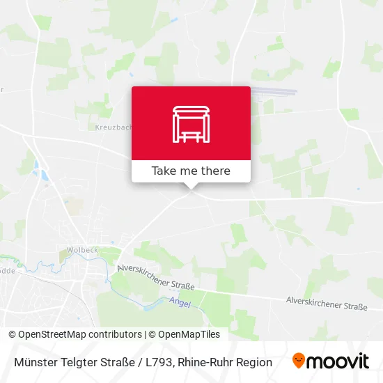 Карта Münster Telgter Straße / L793
