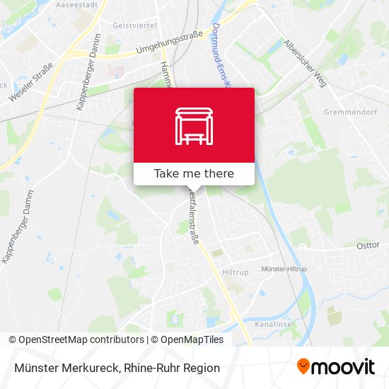 Карта Münster Merkureck