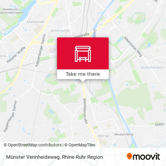 Карта Münster Vennheideweg