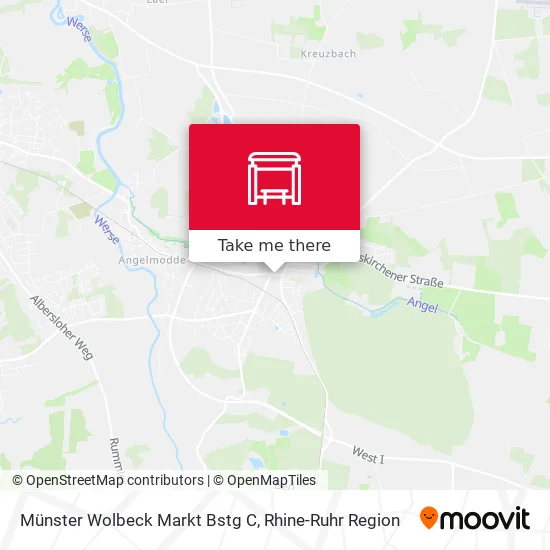 Карта Münster Wolbeck Markt Bstg C