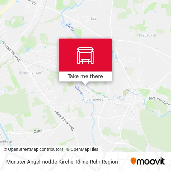 Карта Münster Angelmodde Kirche