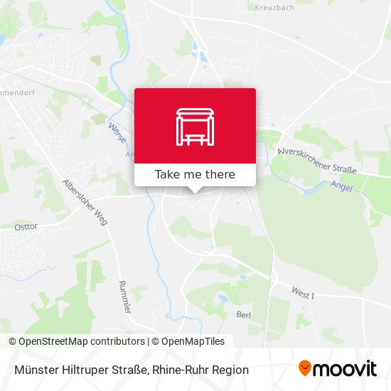 Münster Hiltruper Straße map