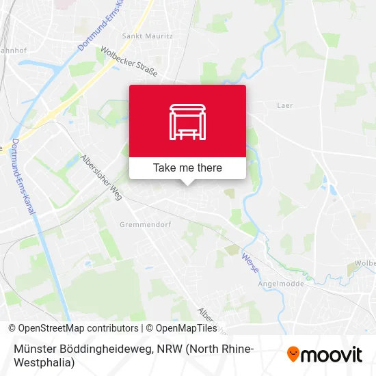 Карта Münster Böddingheideweg