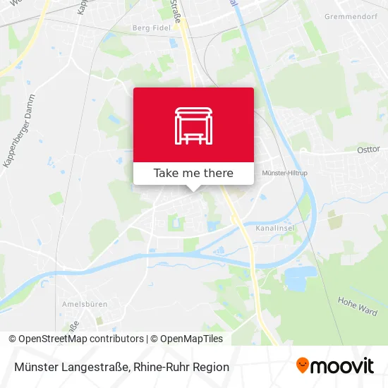 Карта Münster Langestraße