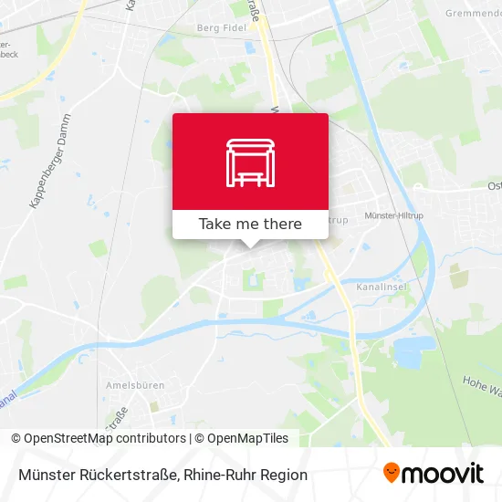 Карта Münster Rückertstraße