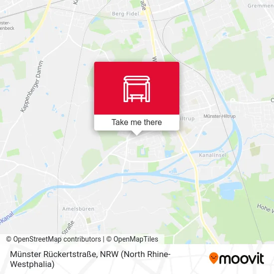 Карта Münster Rückertstraße