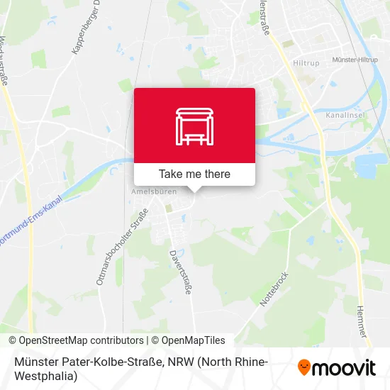 Карта Münster Pater-Kolbe-Straße
