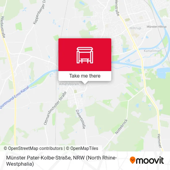 Карта Münster Pater-Kolbe-Straße