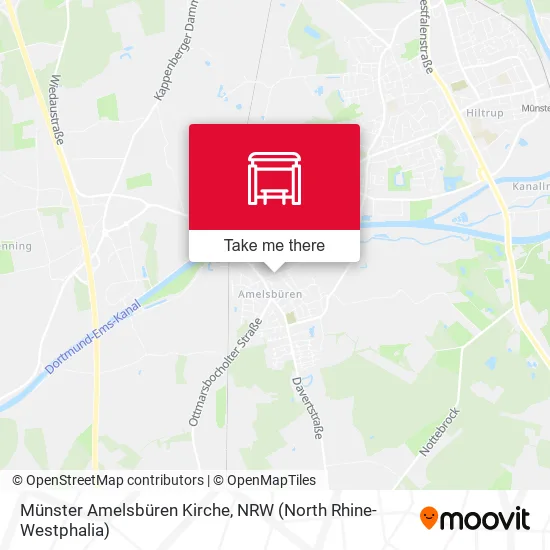 Карта Münster Amelsbüren Kirche