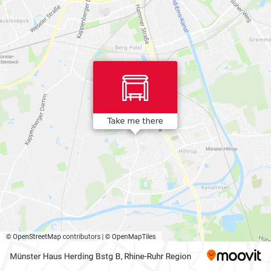 Карта Münster Haus Herding Bstg B