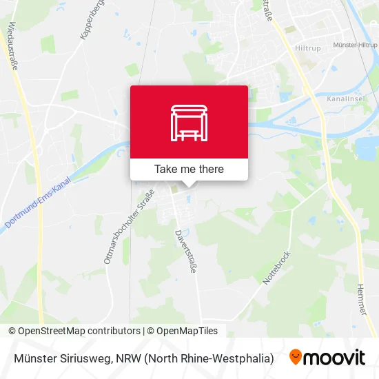 Карта Münster Siriusweg