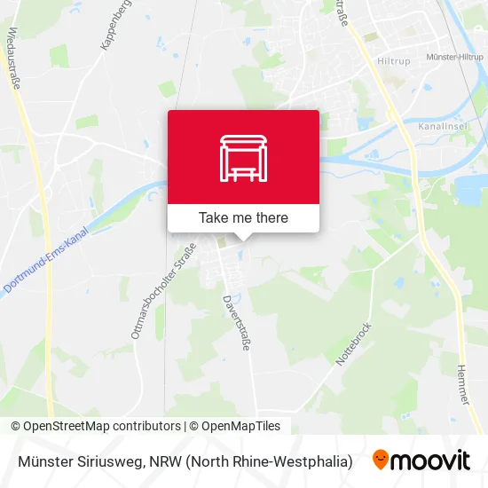 Карта Münster Siriusweg