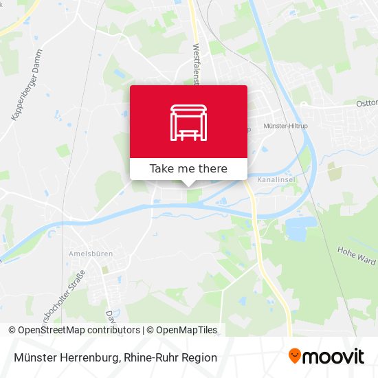 Münster Herrenburg map
