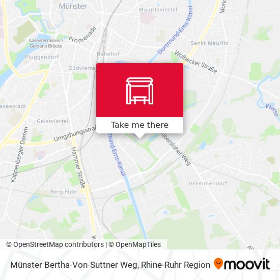 Münster Bertha-Von-Suttner Weg map