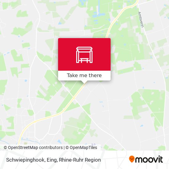 Карта Schwiepinghook, Eing