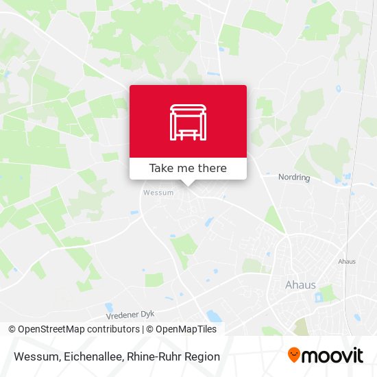 Карта Wessum, Eichenallee