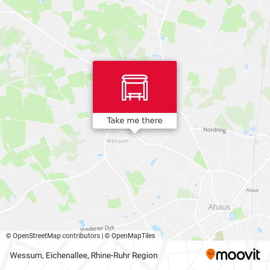 Карта Wessum, Eichenallee