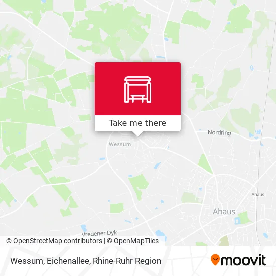 Карта Wessum, Eichenallee