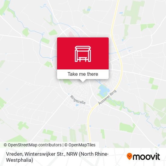 Vreden, Winterswijker Str. map