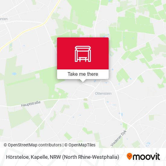 Hörsteloe, Kapelle map