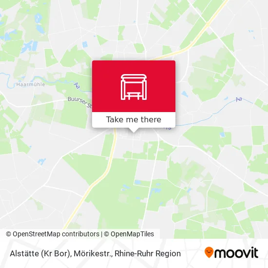 Карта Alstätte (Kr Bor), Mörikestr.
