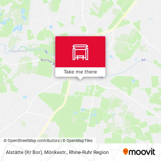 Карта Alstätte (Kr Bor), Mörikestr.