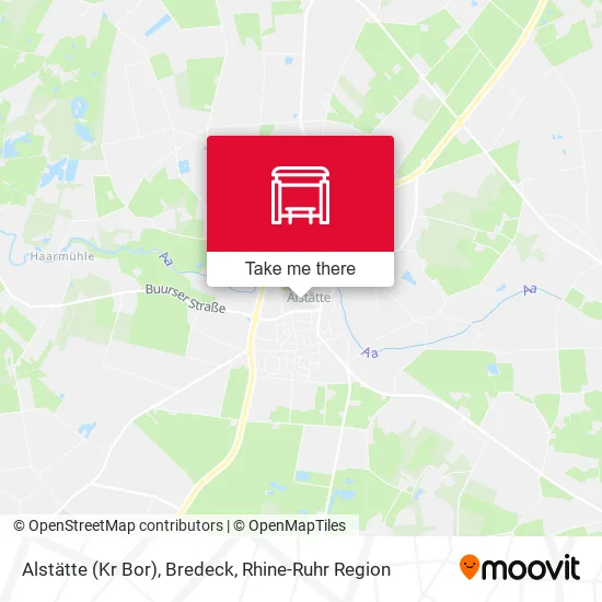 Карта Alstätte (Kr Bor), Bredeck