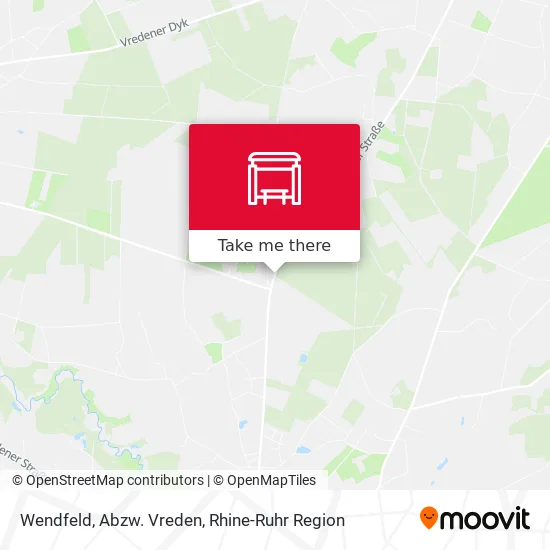 Карта Wendfeld, Abzw. Vreden