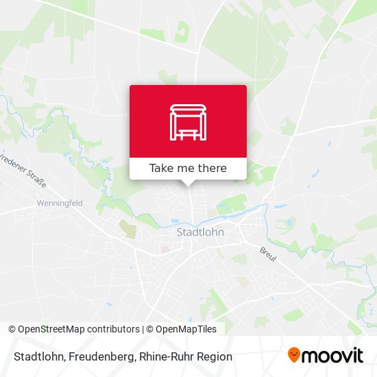 Карта Stadtlohn, Freudenberg