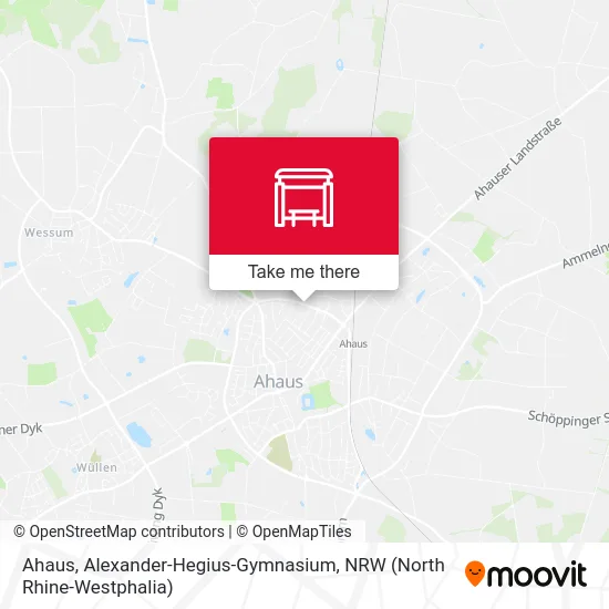 Ahaus, Alexander-Hegius-Gymnasium map