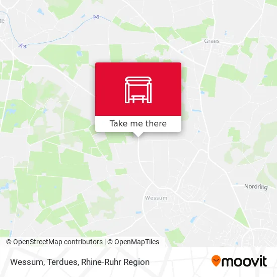 Карта Wessum, Terdues