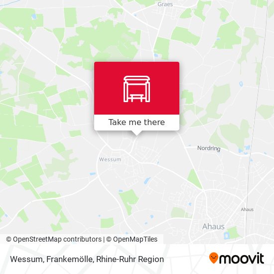 Wessum, Frankemölle map