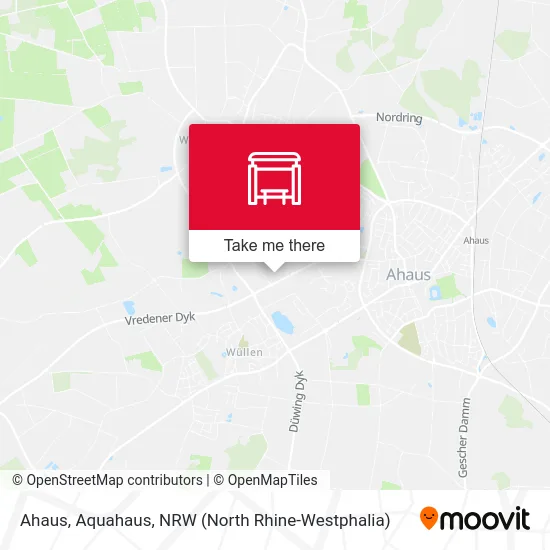 Ahaus, Aquahaus map