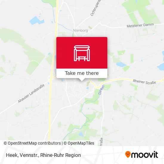 Карта Heek, Vennstr.