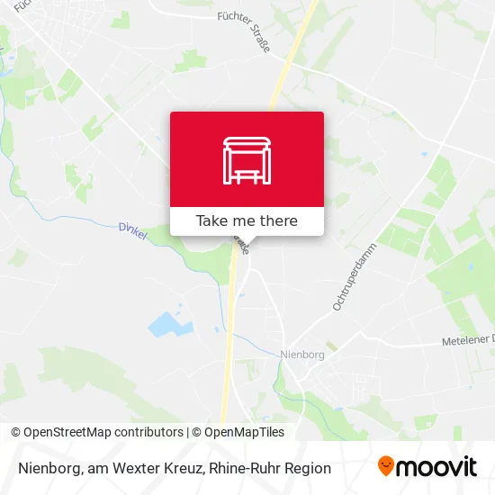 Карта Nienborg, am Wexter Kreuz