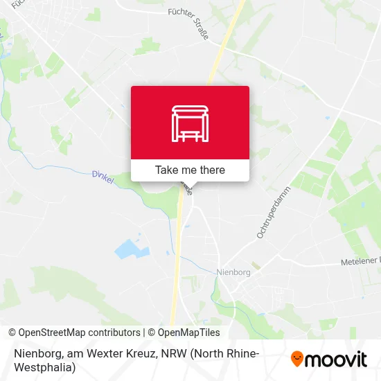 Nienborg, am Wexter Kreuz map